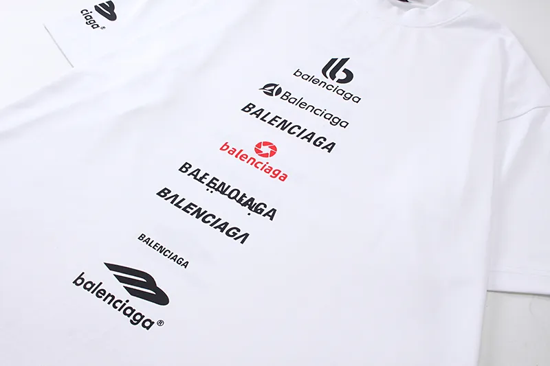 💰p90 #24ss Classic LOGO # BALENCI*GA # 260g * 1 1 os Same Style！！ ：23129# Sizes：xs-L ： 2 （ . ）